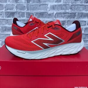 New Balance Fresh Foam X 880v14 Neo Flame Mercury Red M880R14 Mens Size 10 D